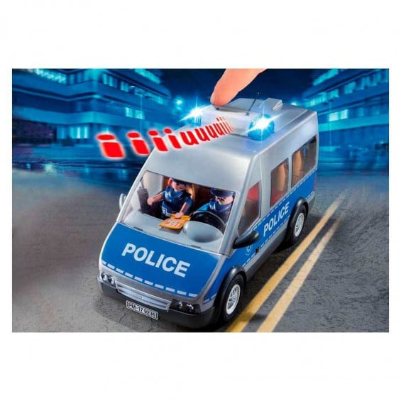 Playmobil City Action Furgón Policia con Control de Tráfico - 9236