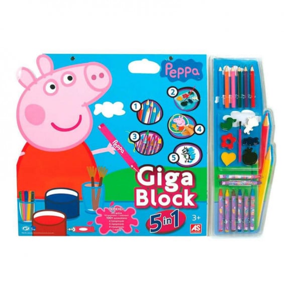 Peppa Pig Giga Block 5 en 1