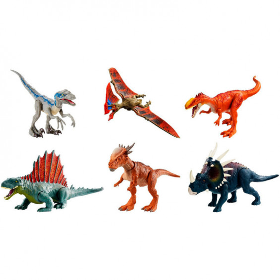 Jurassic World Dinosaurios Ataque Salvaje Varios Modelos