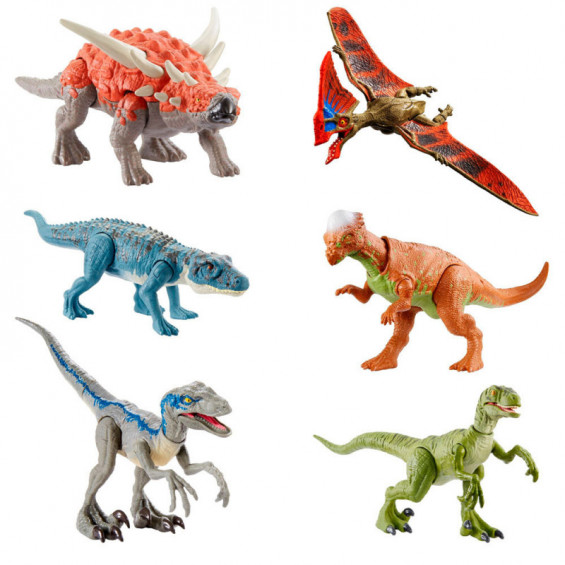 Jurassic World Dinosaurios Ataque Salvaje Varios Modelos