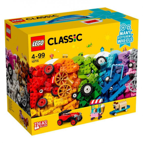 LEGO Classic Ladrillos Sobre Ruedas - 10715