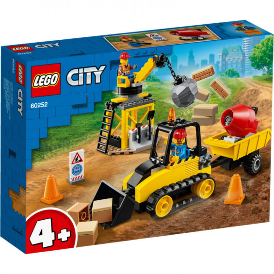 LEGO City Great Vehicles Buldocer de Construcción - 60252