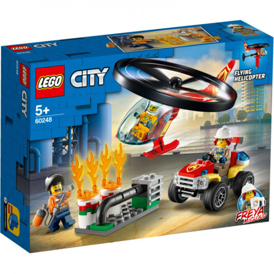 LEGO City Fire Intervención del Helicóptero de Bomberos - 60248