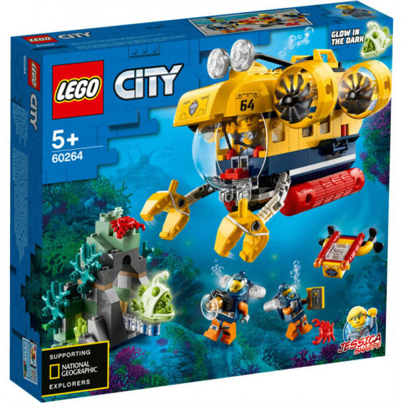 LEGO City Oceans Océano: Submarino de Exploración -60264