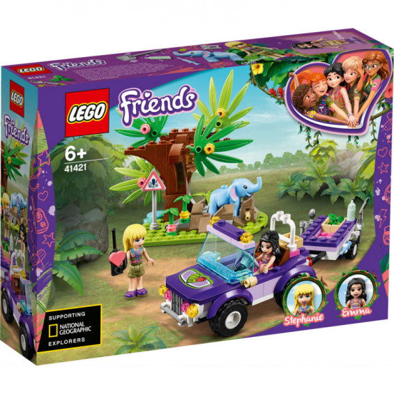 LEGO Friends Rescate en la Jungla del Bebé Elefante - 41421