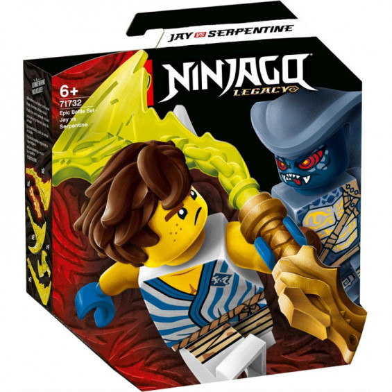 LEGO Ninjago Set de Batalla Legendaria: Jay Vs. Serpentine - 71732