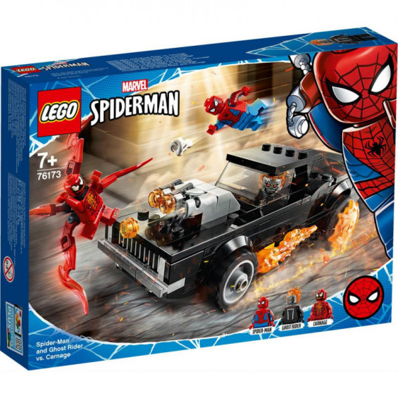 LEGO Súper Héroes SPIDER-MAN y el Motorista Fantasma vs. Carnage - 76173
