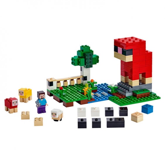 LEGO Minecraft la Granja de Lana - 21153