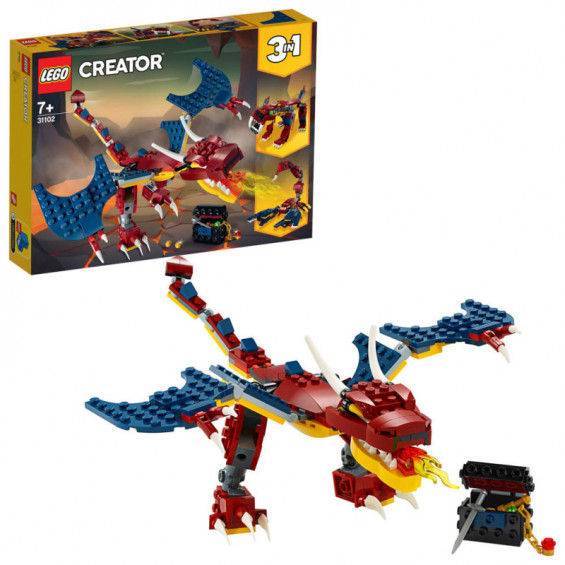LEGO Creator Dragón Llameante - 31102