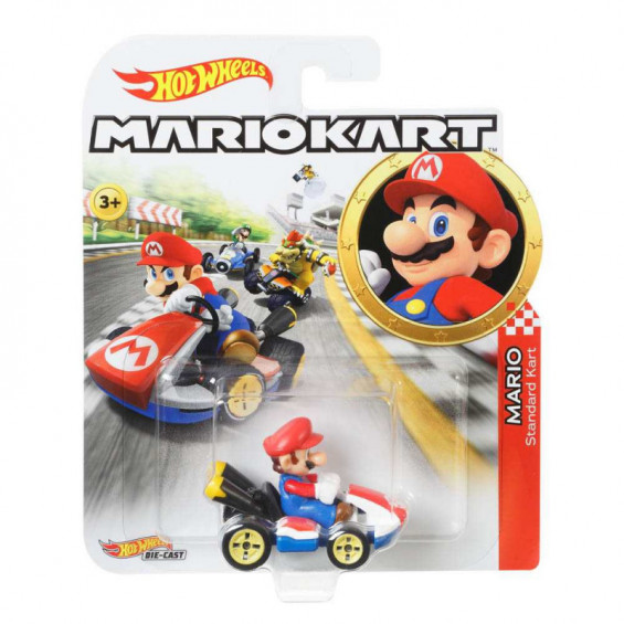 Hot Wheels Mariokart Standar Kart Mario