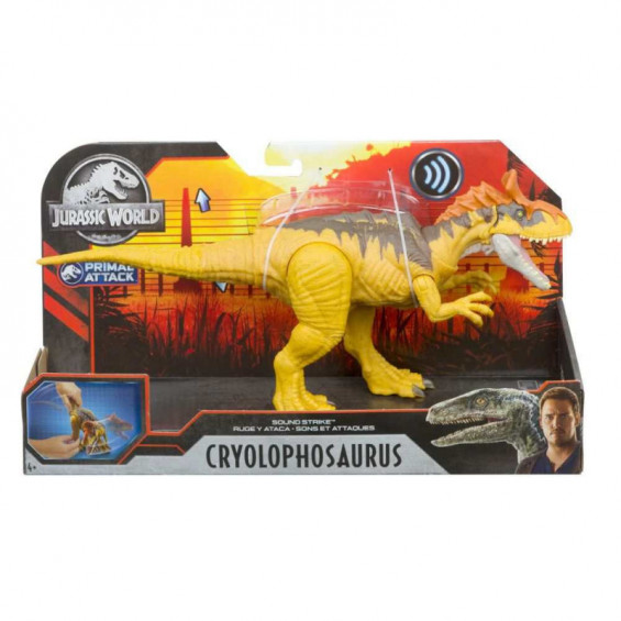 Jurassic World Dinosonidos Total Control Cryolophosaurus