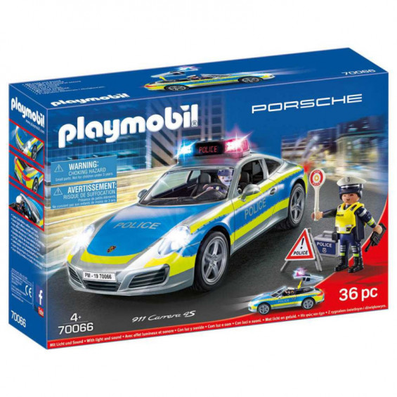 Playmobil Porsche 911 Carrera 4S Policía - 70066