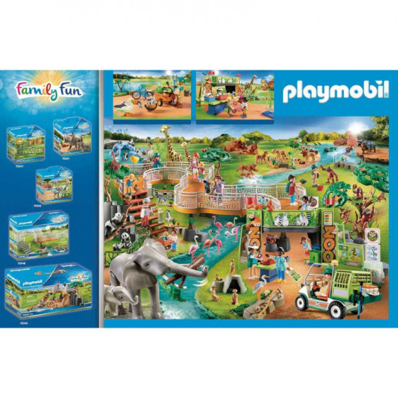 Playmobil Family Fun Gran Zoo - 70341