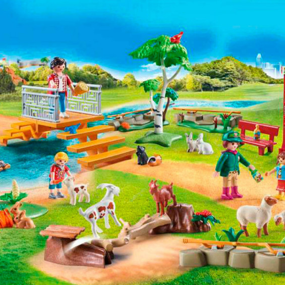 Playmobil Family Fun Zoo de Mascotas - 70342