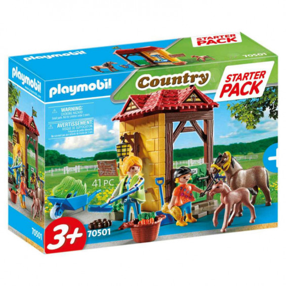 Playmobil Country Starter Pack Granja de Caballos - 70501