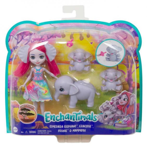 Enchantimals Sunny Savanna Esmeralda Elephant