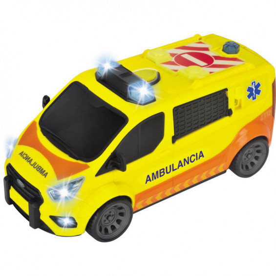 4R Ambulancia Fricción con Luz + Sonido 1:14