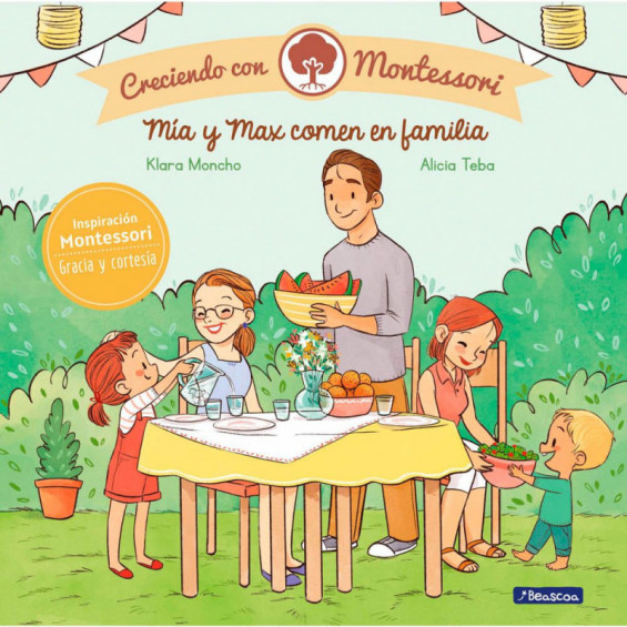 Mía Y Max Comen En Familia (Creciendo Con Montessori)