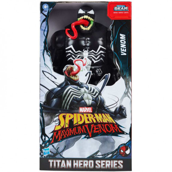 SPIDER-MAN Figura Titan Deluxe Venom