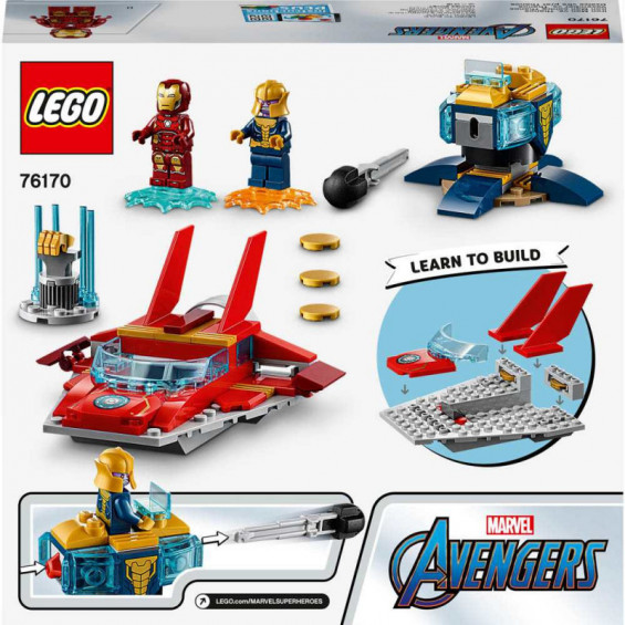 LEGO Súper Héroes Iron Man vs. Thanos - 76170