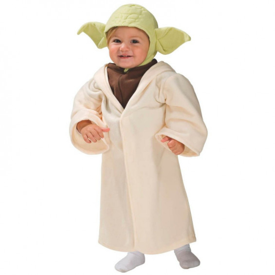 Disfraz Bebé Yoda Talla 6-12 Meses