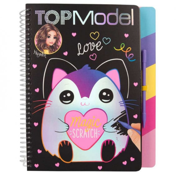 TOP Model Magic Scratch Book