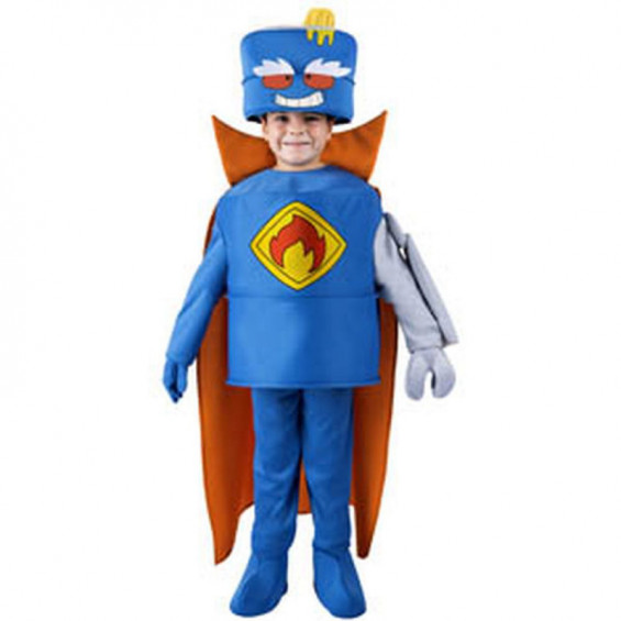 Superthings Disfraz Infantil Mr. King Talla 6-7 Años