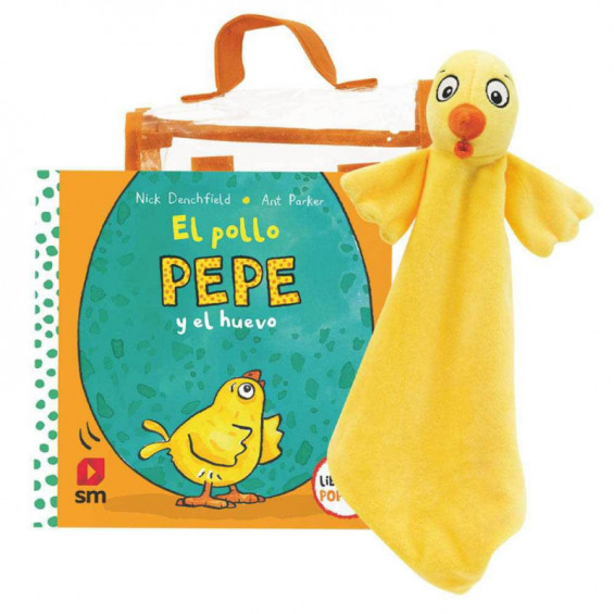 El Pollo Pepe Pack de El pollo Pepe y el Huevo con Doudou
