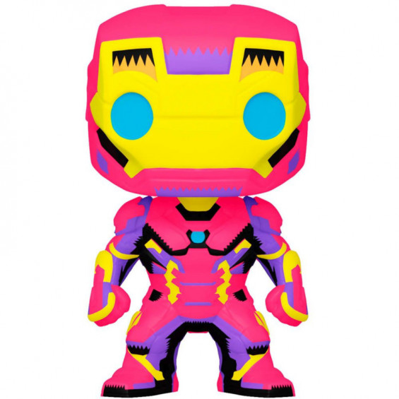 Funko Pop! Marvel Black Light Figura de Vinilo Iron Man
