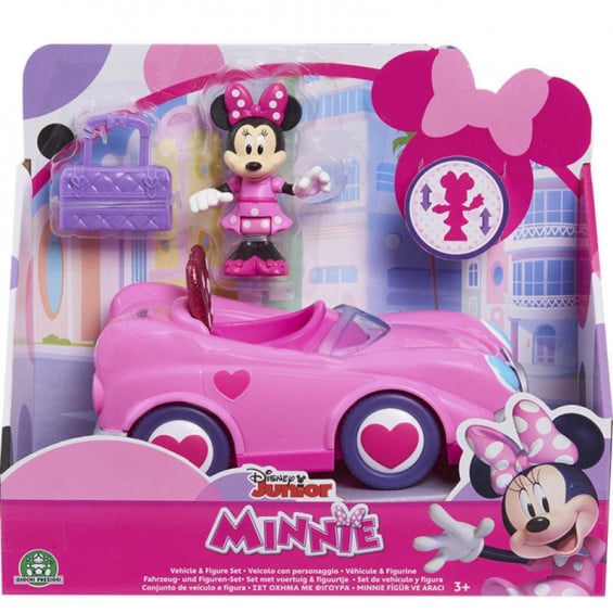 Minnie Figura Articulada con Vehículo Varios Modelos