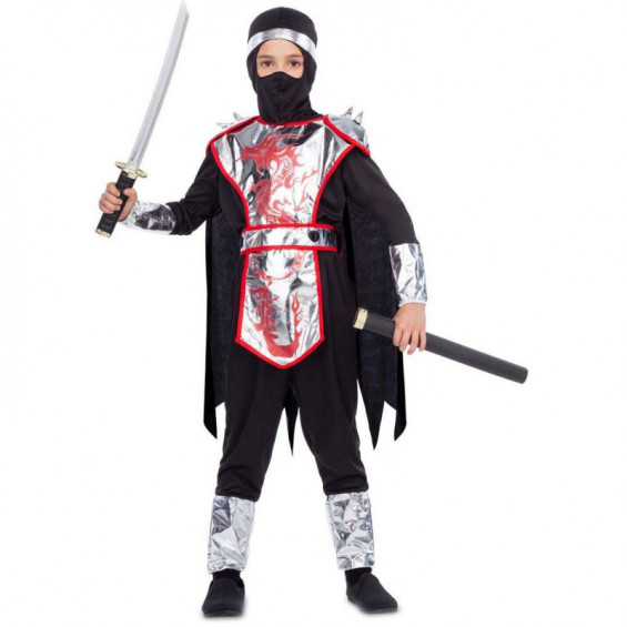 Disfraz Infantil Ninja Dragón Talla 7-9 Años
