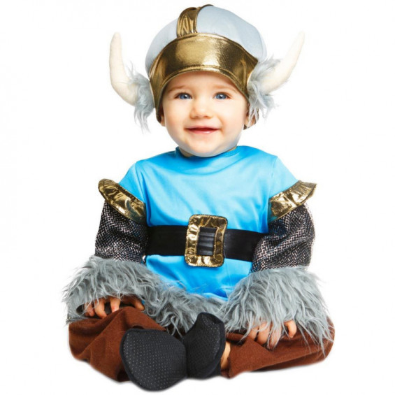 Disfraz Bebé Vikingo Talla 7-12 Meses