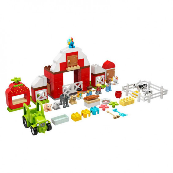 LEGO Duplo Town Granero, Tractor y Animales de la Granja - 10952