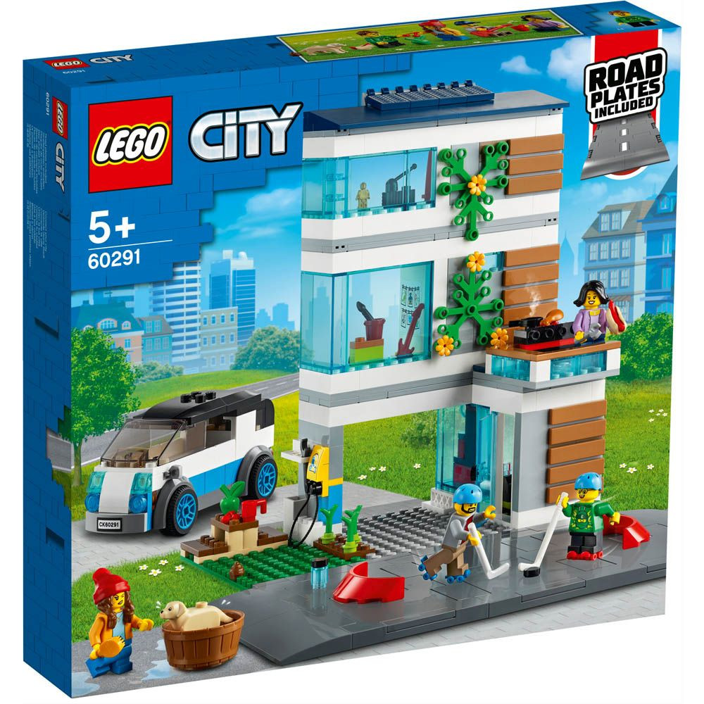 solidaridad lámpara formación LEGO My City Casa Familiar - 60291