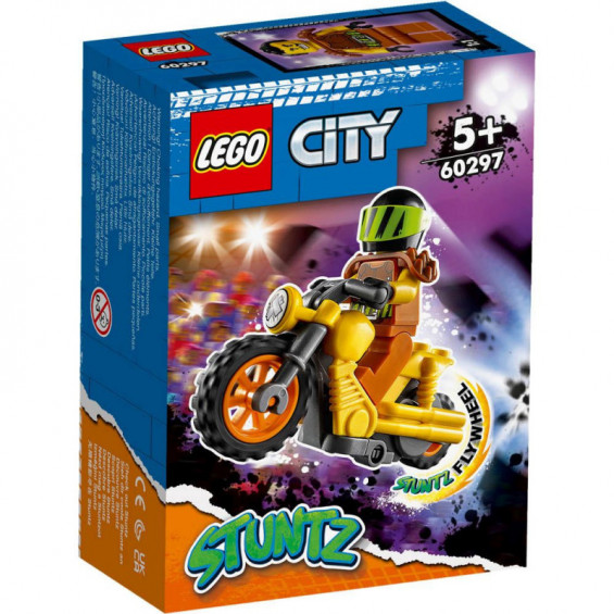 Campo proposición Arco iris LEGO City Moto Acrobática: Demolición - 60297
