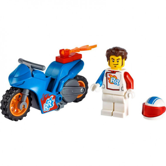 LEGO City Moto Acrobática: Cohete - 60298