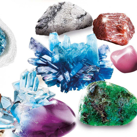 Ciencia y Juego Cristales y Minerales