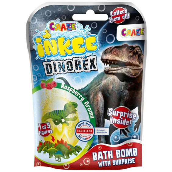 Inkee Dino Rex Bomba de Baño Sorpresa Varios Modelos