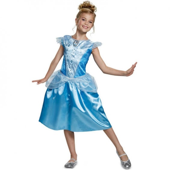 Disfraz Infantil Disney Princess Cenicienta Talla 7-8 Años