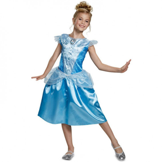 Disfraz Infantil Disney Princess Cenicienta Talla 5-6 Años