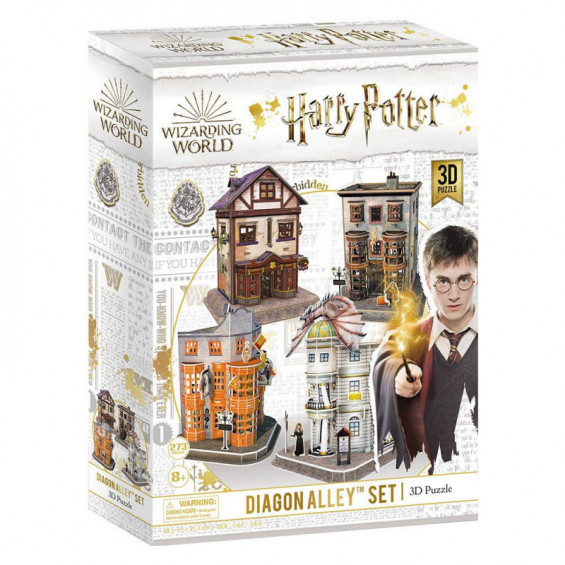Puzzle 3D Harry Potter Callejón Diagón