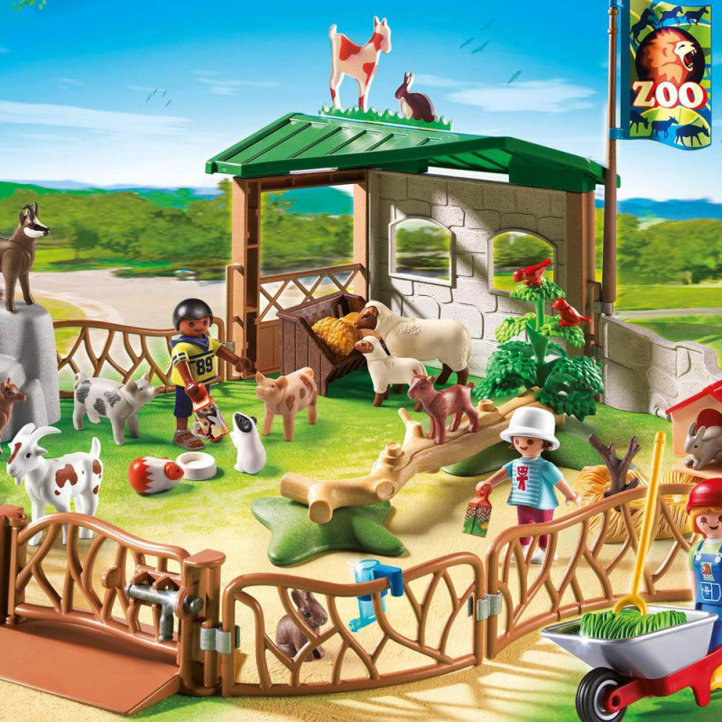 Playmobil City Life Zoo Mascotas Para Niños - 6635