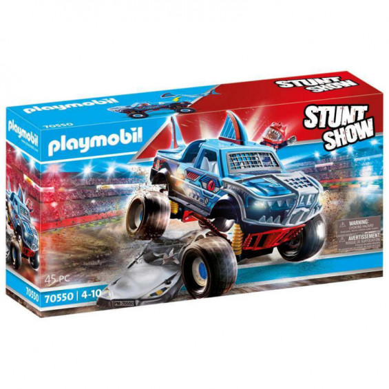 Playmobil Stunt Show Monster Truck Shark - 70550