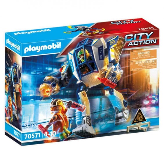Playmobil City Action Robot Policía: Operación Especial - 70571