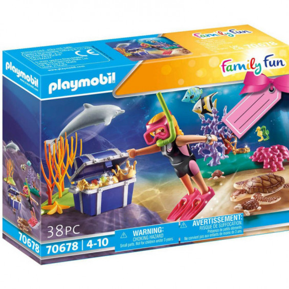 Playmobil Family Fun Buceadora de Tesoros - 70678