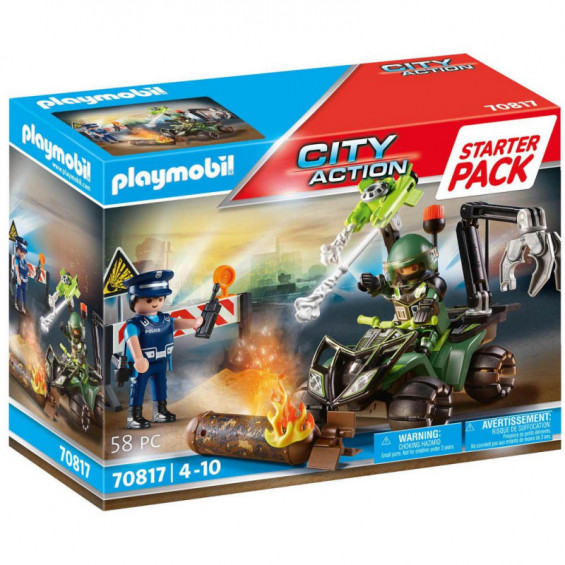 Playmobil City Action Starter Pack Policía Entrenamiento - 70817