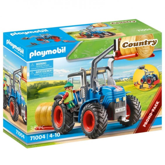 Playmobil Country Gran Tractor con Accesorios - 71004
