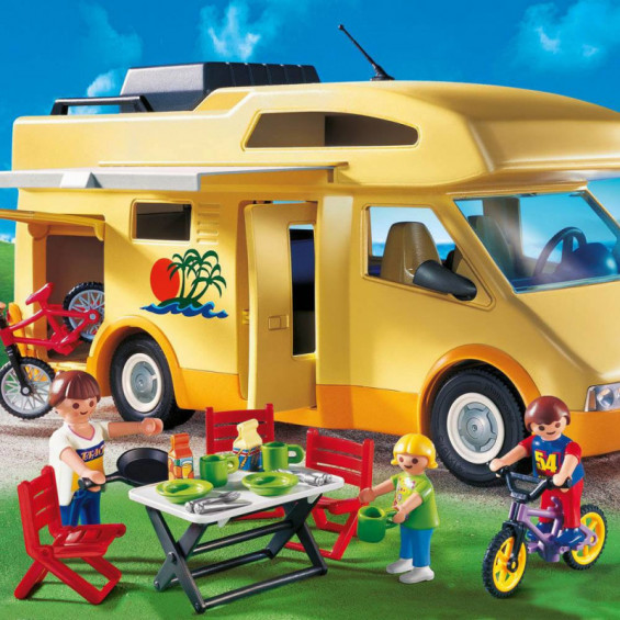 fenómeno tensión Literatura Playmobil Family Fun Caravana de Vacaciones - 3647