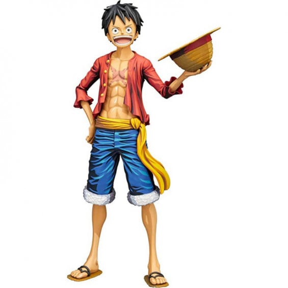 Banpresto One Piece Figura Monkey D. Luffy Grandista Nero
