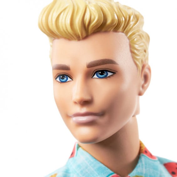 Barbie Ken Fashionista con Camisa Estampada de Piñas y Sandías